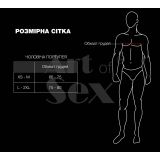 Чоловіча портупея Art of Sex - Spartacus, екошкіра, колір білий, розмір L-2XL