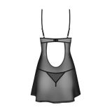 Сорочка Obsessive Euridia chemise & tanga M/L