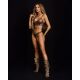 Комплект Obsessive Soranna top & crotchless thong S/M