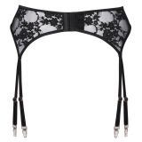 2340550 Cottelli Collection Suspender Belt Black