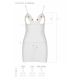 Сорочка с вырезами на груди + стринги LOVELIA CHEMISE white XXL/XXXL - Passion