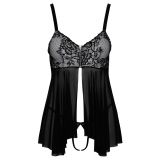 2741547 Babydoll & Thong - Black {} M