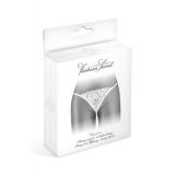 Трусики-стрінги з перлинною ниткою Fashion Secret VENUSINA White