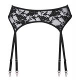 2340550 Cottelli Collection Suspender Belt Black