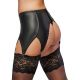 2001110 Zado Leather Suspender Belt Black
