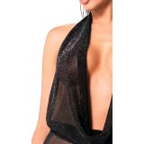 2730812 Noir Jumpsuit Tulle - black