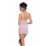 Сорочка с вырезами на груди + стринги LOVELIA CHEMISE white XXL/XXXL - Passion