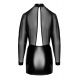 Платье Noir Handmade F348 Powerwetlook and tulle dress - S