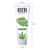 Змазка на водній основі BTB FLAVORED CANNABIS (100 мл)