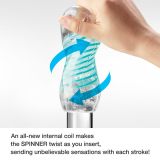 Tenga Spinner Beads спиральный мастурбатор, 13х4.5 см