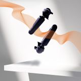 Мастурбатор-вибромассажер Manwan MAN.WAND EVO Black Plum, отлично для пар, виброминет
