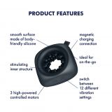 Мастурбатор Satisfyer Ring Stroker, 12 режимов вибрации, универсальный, компактный