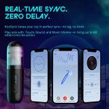Смарт-мастурбатор Kaotik Labs The Shockwave, режим edging, імітація фрикцій