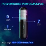 Смарт-мастурбатор Kaotik Labs The Shockwave, режим edging, імітація фрикцій