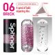 Мастурбатор Tenga Spinner 06 Brick з пружною стимулювальною спіраллю всередині