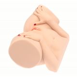 Мастурбатор-півторс Naked Factory BARBIE, вагіна + анус, 2 канали, дуже реалістичний, наскрізний