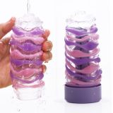 Мастурбатор Tenga ARTE DRAPE, зі щільними вставками для стимуляції, хвилеподібна текстура