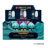 Набір мастурбаторів - Pretty Love Venus-X Egg Set, 15 шт.