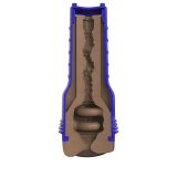 Мастурбатор-попка Fleshlight Boost Blast Female Medium Dark Flesh, плавающие кольца Turbo Tech