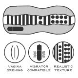 Мастурбатор - Sex In A Can Vagina Lotus Tunnel Vibrating