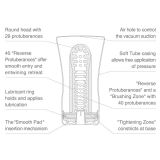 Tenga Keith Haring Soft Tube Cup - Мастурбатор с контролируемой интенсивностью, 12.7х4.5 см (белый)