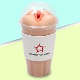 Мастурбатор-вагина Naked Factory Cup Sleeve V–3, сквозной Мастурбатор-вагина Naked Factory Cup Sleeve V–3, сквозной