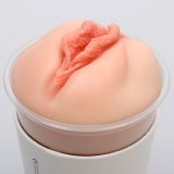 Мастурбатор-вагина Naked Factory Cup Sleeve V–3, сквозной Мастурбатор-вагина Naked Factory Cup Sleeve V–3, сквозной