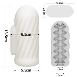 Мастурбатор - Knights Ring Vibrating Dual Purpose Sleeve-Spiral