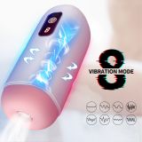 Мастурбатор - USB Rechargeable, 8 vibration functions Мастурбатор - USB Rechargeable, 8 vibration functions
