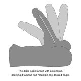 Мастурбатор - Streetgirl's #15 with Bendable Dildo