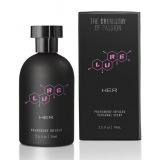 Духи з феромонами для жінок Lure® Black Label For Her, Pheromone Personal Scent, .33 fl. oz. (10 ml) Bottle