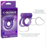 Ерекційні кільця із стимулятором клітора Vibrating Prolong Performance
