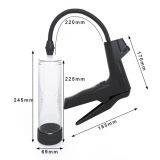 Вакуумна помпа - Manual Pump with digital display