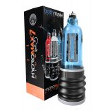 Гидропомпа для увеличения члена Bathmate - Hydromax7 Wide Boy, 22х6 см (синийй)