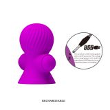 Вакуумна помпи для сосків - Pretty Love Nipple Sucker Purple