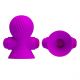 Зажими для сосків - Pretty Love Vibrating Nipple Suckers Purple