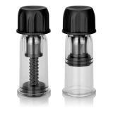 Вакуумные помпы для сосков Vacuum Twist Suckers (розовый)