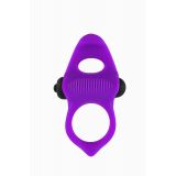 Ерекційне віброкільце Adrien Lastic Lingus MAX Violet з язичком для стимуляції клітора