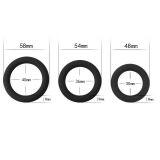 Ерекційні кільця - Power Plus Soft Silicone Snug Ring Black Ерекційні кільця - Power Plus Soft Silicone Snug Ring Black