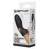 Насадка на палець - Pretty Love Alan Finger Vibrator Black