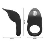 Ерекційне кільце - Pretty Love Vibrating Susanna Cock Ring Black