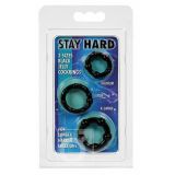 Три эрекционных кольца Stay Hard (сиреневые)