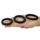 Ерекційні кільця - Power Plus Soft Silicone Snug Ring Black Ерекційні кільця - Power Plus Soft Silicone Snug Ring Black