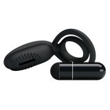 Ерекційне кільце - Pretty Love Esther Penis Ring Black Ерекційне кільце - Pretty Love Esther Penis Ring Black