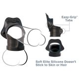 Fantasy C-Ringz Rock Hard Ring & Ball-Stretcher - Black