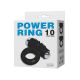 Ерекційне кільце - Cock Ring, Powerful 10 - Function Vibration, Black, 2,8x6,5 см