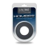 Topco Sales Hombre Snug-Fit Silicone Thin C-Rings - комплект эрекционных колец, 3,1- 4,4- 5 см (синий)
