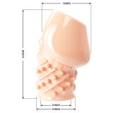 Насадка на член - Pretty Love Matias Penis Thicker Flesh