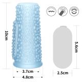 Насадка на член - Vibrating Drip Knights Ring Blue