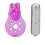 CalExotics Micro Vibe Arouser Bunny - ерекційне віброкільце